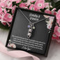 Grandmother & Grandson Birthstone Necklace, Grandma Birthday Gift From Grandson, Grandma Gift, Gift from Grandson, Mother's Day Gift
