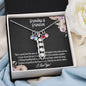 Grandmother & Grandson Birthstone Necklace, Grandma Birthday Gift From Grandson, Grandma Gift, Gift from Grandson, Mother's Day Gift