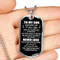To My Son, Gift For Son From Mom, From Dad To Son, Son Graduation Gift, Son Birthday Gift, Christmas Gifts For Son