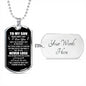 To My Son, Gift For Son From Mom, From Dad To Son, Son Graduation Gift, Son Birthday Gift, Christmas Gifts For Son