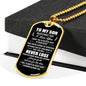 To My Son, Gift For Son From Mom, From Dad To Son, Son Graduation Gift, Son Birthday Gift, Christmas Gifts For Son