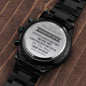 To My Grandson Watch, Gift for Grandson from Grandma, Grandson Birthday Gift - From Grandpa