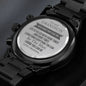 To My Grandson Watch, Gift for Grandson from Grandma, Grandson Birthday Gift - From Grandpa