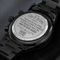 Father of the Groom Gift from Bride, Father of the Groom Watch, Wedding Day Gift for Father In Law
