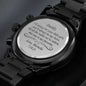 Father of the Bride Gift, Father of the Bride Gift from Daughter, Mens Engraved Watch, Gifts for Dad, Wedding Gift from Bride