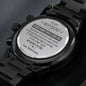Boyfriend Engraved Watch, Anniversary Gift for Boyfriend, Boyfriend Birthday Gift, Romantic Valentine's Day Gift for Him, Christmas Gifts