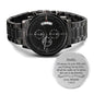 Father of the Bride Gift, Father of the Bride Gift from Daughter, Mens Engraved Watch, Gifts for Dad, Wedding Gift from Bride