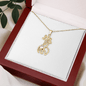 Gift For Daughter From Mom, Daughter Gift From Mom, Daughter Mother Necklace - Giraffe Necklace