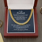 To My Soulmate Gifts for Men, Romantic Gifts For Him, Unique Gift For Him, Meaningful Gift For Him, Thoughtful Gift For Him, Cuban Chain Necklace