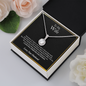 To My Wife Necklace, Anniversary Gift For Wife, Wife Birthday Gift, Wife Necklace, Christmas Gifts, Valentine's Day Gift