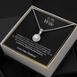 To My Wife Necklace, Anniversary Gift For Wife, Wife Birthday Gift, Wife Necklace, Christmas Gifts, Valentine's Day Gift
