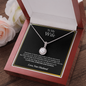 To My Wife Necklace, Anniversary Gift For Wife, Wife Birthday Gift, Wife Necklace, Christmas Gifts, Valentine's Day Gift