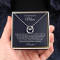To My Beautiful Mom Necklace, Christmas Gift From Daughter, Mom Necklace, Mom Gift from Son, Mother's Day Necklace