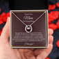Mom Necklace, Thank You Mom For Everything, Mom Birthday Gift from Daughter, Mom Gift from Son, Christmas Gifts for Mom