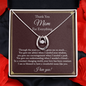 Mom Necklace, Thank You Mom For Everything, Mom Birthday Gift from Daughter, Mom Gift from Son, Christmas Gifts for Mom