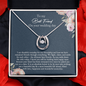 Bride Gift From Maid of Honor, To My Best Friend on Her Wedding Day, Best Friend Gift to Bride, Best Friend to Bride Necklace