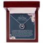 Bride Gift From Maid of Honor, To My Best Friend on Her Wedding Day, Best Friend Gift to Bride, Best Friend to Bride Necklace