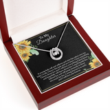 To My Daughter, Sentimental Gift For Daughter from Mom, Daughter Birthday Gift, Daughter Necklace
