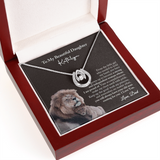 Gift for Daughter from Dad, To My Beautiful Daughter Necklace, Daughter Birthday Gift from Dad, Daughter Graduation Gift