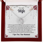 To My Wife Necklace, Anniversary Gift For Wife, Wife Birthday Gift, Wife Necklace, Christmas Gifts, Valentine's Day Gift