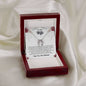 To My Wife Necklace, Anniversary Gift For Wife, Wife Birthday Gift, Wife Necklace, Christmas Gifts, Valentine's Day Gift
