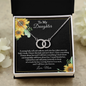 Gift For Daughter From Mom, Mother to Daughter Unbreakable Bond Necklace, Daughter Gift Ideas