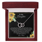 Gift For Daughter From Mom, Mother to Daughter Unbreakable Bond Necklace, Daughter Gift Ideas