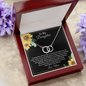 Gift For Daughter From Mom, Mother to Daughter Unbreakable Bond Necklace, Daughter Gift Ideas