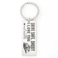 Drive Safe Daddy, I Love You Keychain, Personalized Truck Driver Dad Keychain, Drive Safe Daddy Keychain Gift
