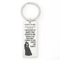 Father of the Bride Keychain, Father of the Bride Gift from Groom, Wedding Gift for Father of the Bride, Wedding Day Gift