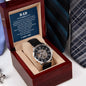 Dad Gift Watch, Dad Father's Day Gift from Daughter, Birthday Gift for Dad from Son, Dad Christmas Gifts
