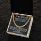 To My Husband Cuban Chain Necklace, Husband Gift, Romantic Anniversary Gift For Husband, Husband Birthday Gift from Wife, Gift for Husband