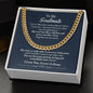 To My Soulmate Cuban Chain Necklace