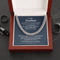 To My Soulmate Cuban Chain Necklace