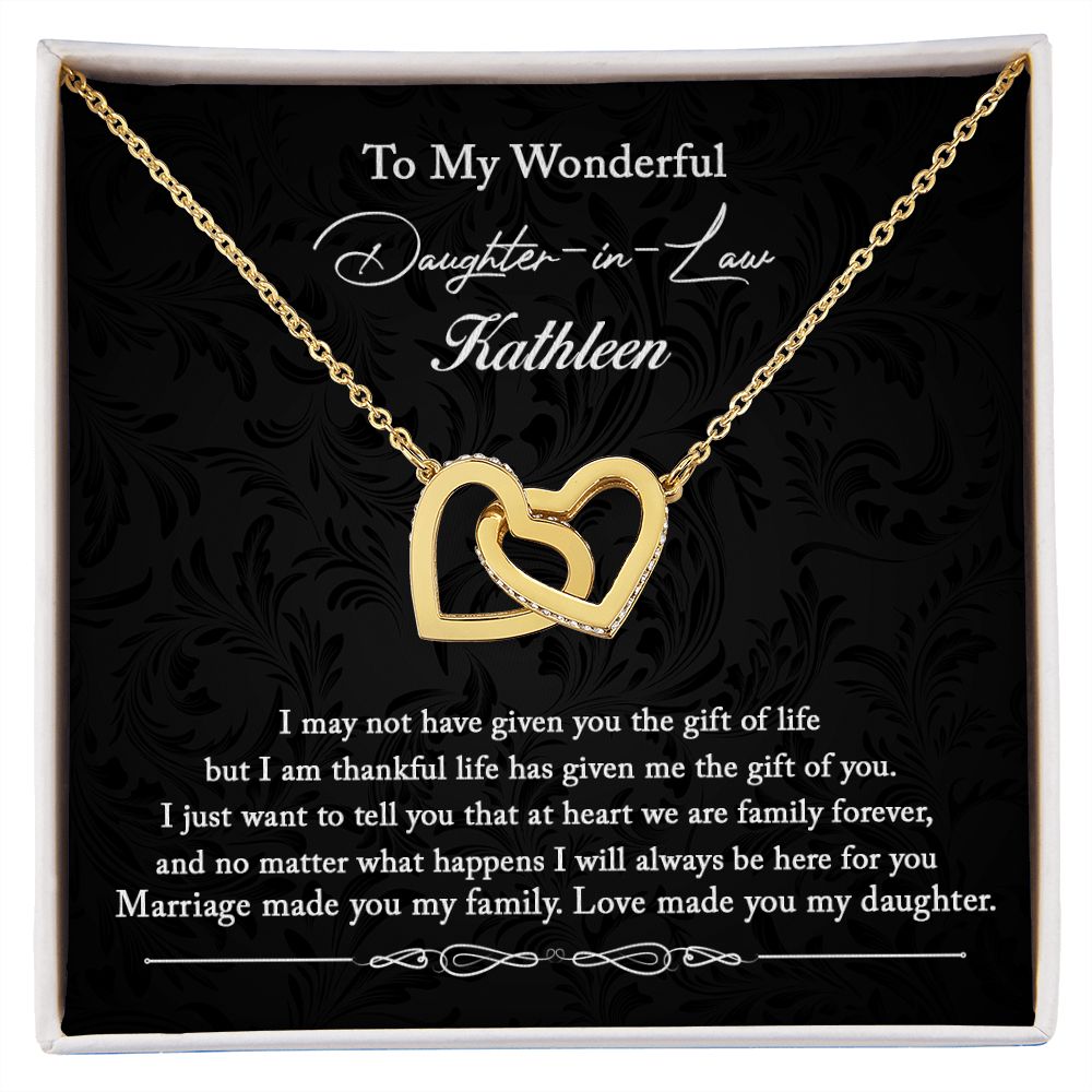 To My Daughter-In-Law Gift On Wedding Day, Future Daughter In Law Rehearsal Dinner Gift For Bride From Mother In Law