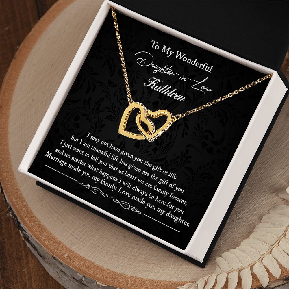 To My Daughter-In-Law Gift On Wedding Day, Future Daughter In Law Rehearsal Dinner Gift For Bride From Mother In Law