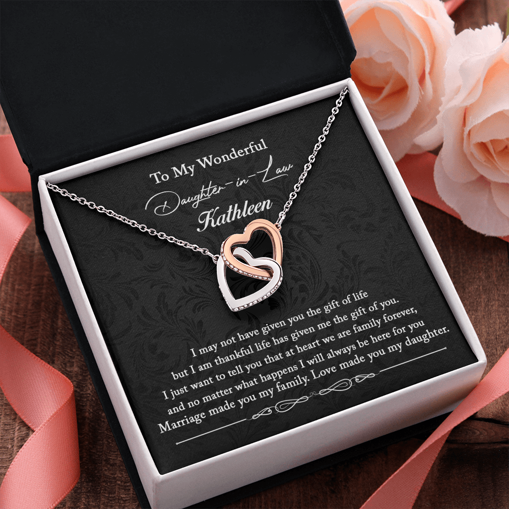 To My Daughter-In-Law Gift On Wedding Day, Future Daughter In Law Rehearsal Dinner Gift For Bride From Mother In Law