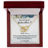 Will You Be My Godmother? Godmother Proposal Necklace Gift, Personalized Godmother Gift, Godmother Proposal Gift, Godmother Proposal Jewelry