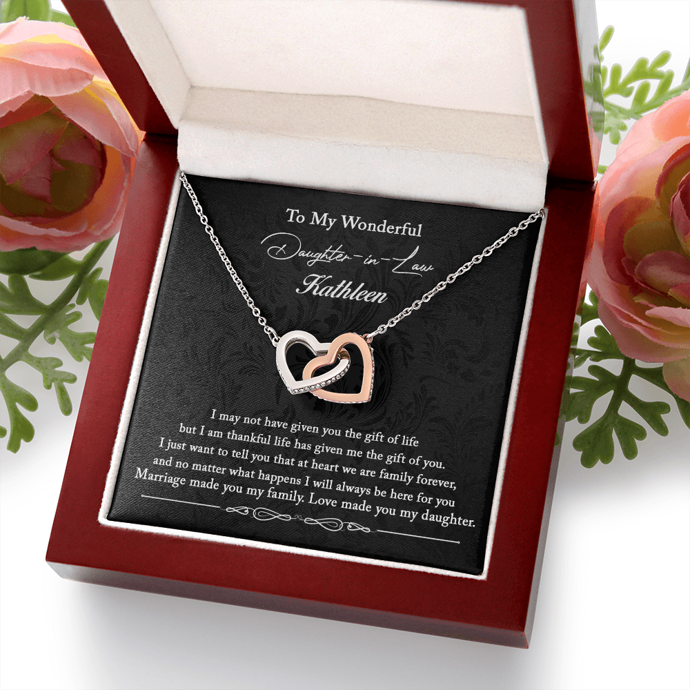 To My Daughter-In-Law Gift On Wedding Day, Future Daughter In Law Rehearsal Dinner Gift For Bride From Mother In Law