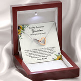 Grandma Necklace, Grandma Gifts from Grandson, Grandma Birthday Gift from Granddaughter, Mother's Day Gifts, Christmas Gifts