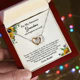 Grandma Necklace, Grandma Gifts from Grandson, Grandma Birthday Gift from Granddaughter, Mother's Day Gifts, Christmas Gifts