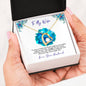 Wife Necklace Gift, Anniversary Gift From Husband, Birthday Gift For Wife