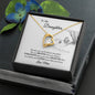 Gift For Daughter From Mom, Daughter Gift From Mom, Daughter Mother Necklace - Forever Hearts