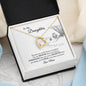 Gift For Daughter From Mom, Daughter Gift From Mom, Daughter Mother Necklace - Forever Hearts