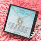 Gift For Daughter From Dad, Daughter Father Necklace