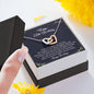 50th Birthday Gift for Women, 50th Birthday Gift For Her, 50th Birthday Necklace, Interlocking Hearts