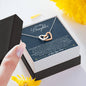 To My Daughter Necklace, Christmas Gift for Daughter from Dad, Daughter Gift from Dad, Daughter Necklace
