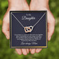 Gift For Daughter From Mom, Daughter Gift From Mom, Daughter Mother Necklace