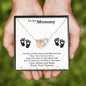 Twin Baby Gift for Mommy To Be, Twin Mommy To Be Gift, Twin Bump to Mom, Mothers Day Gift for Expecting Wife