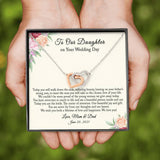 Wedding Gift for Daughter from Parents, Bride Wedding Day Gift from Parents